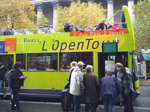 LOpen Tour Paris Haltestellen